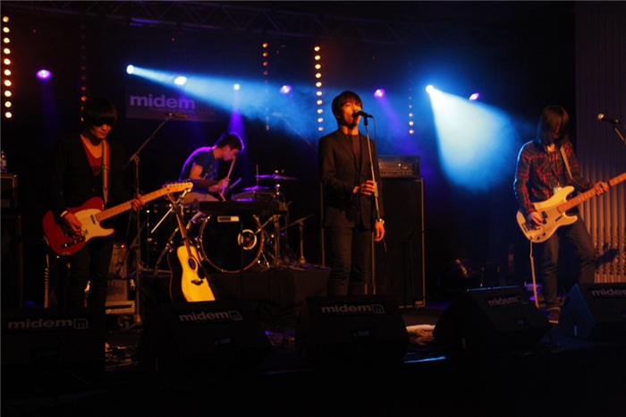 Performance in Cannes, France.